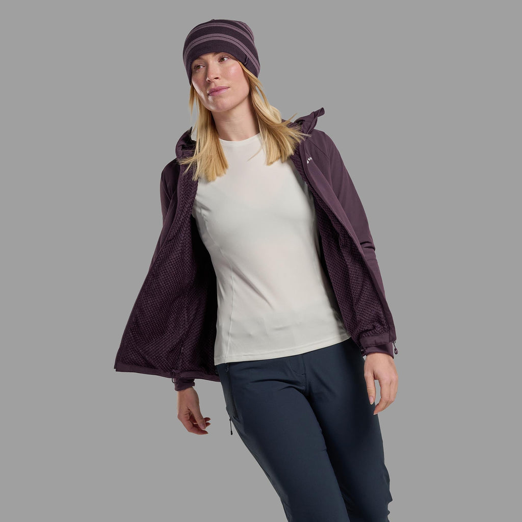 Montane Women's Khamsin Hooded Softshell Jacket