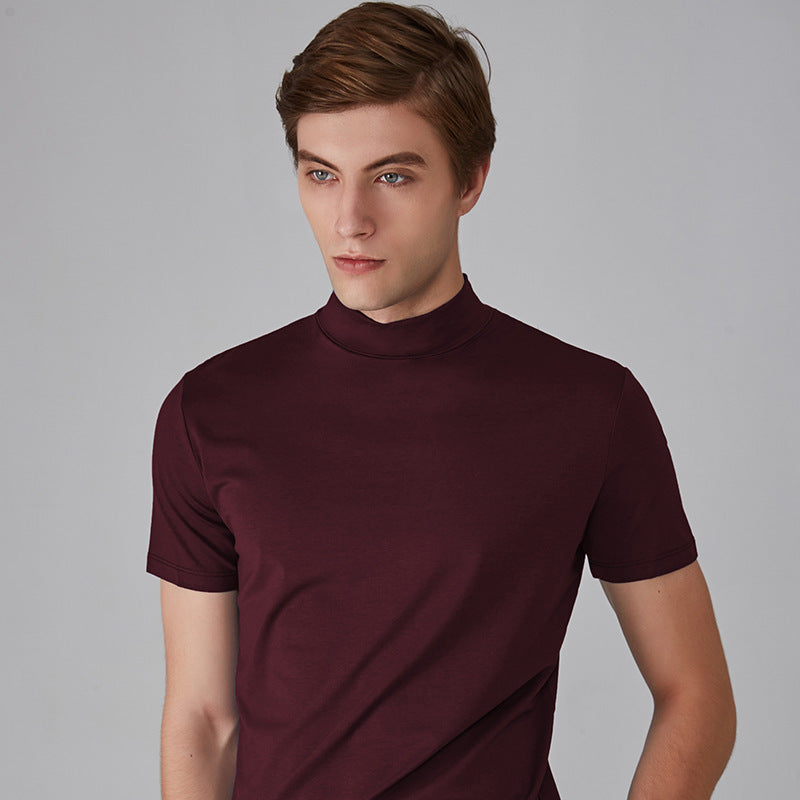 Slim Stand Collar Everyday Tee